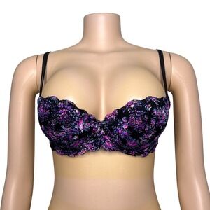 Pink Victoria's Secret Push Up Pigeonnant Bra Size 34B